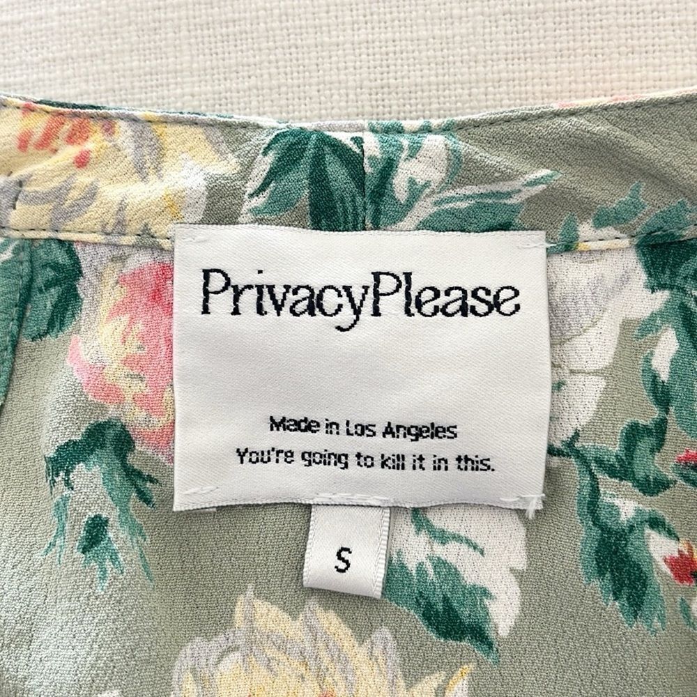 Privacy Please Floral Off Shoulder Wrap Dress - Picture 11 of 11